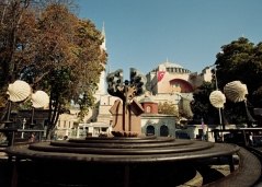 Sternenweg vor Hagia Sophia